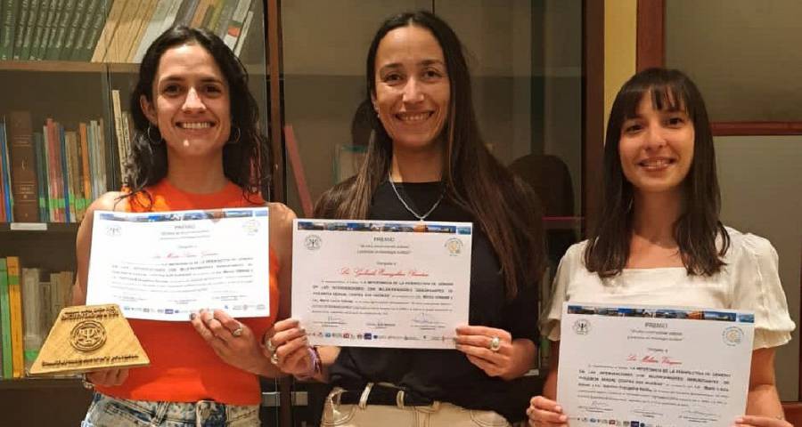 Premio para colegas de la Comisión de Psicología Jurídico Forense