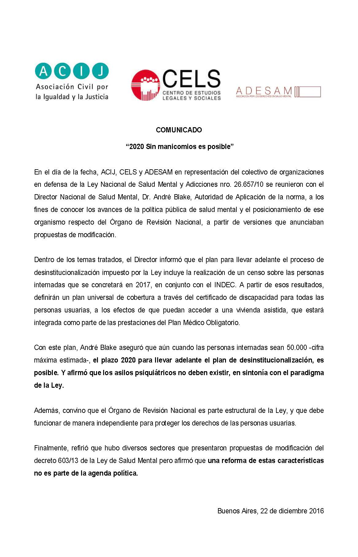 comunicado reunion blake