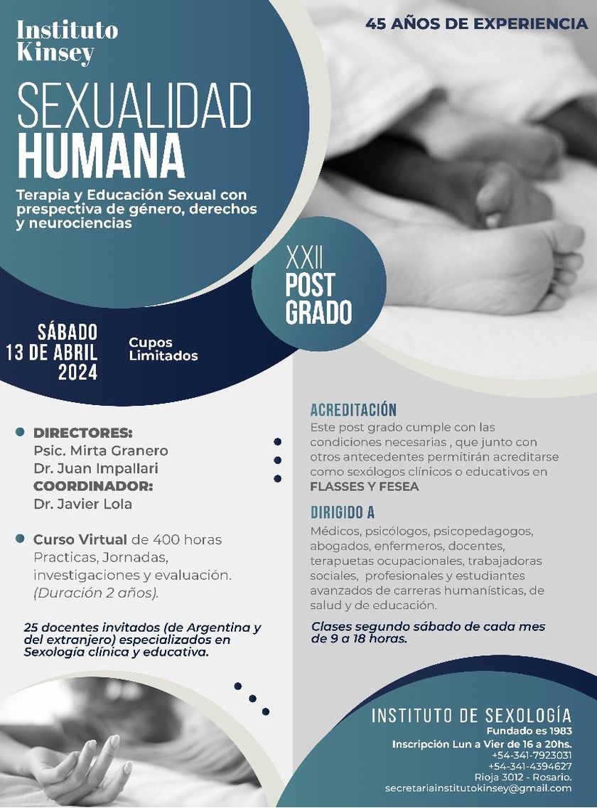 posgrado sexologia humana