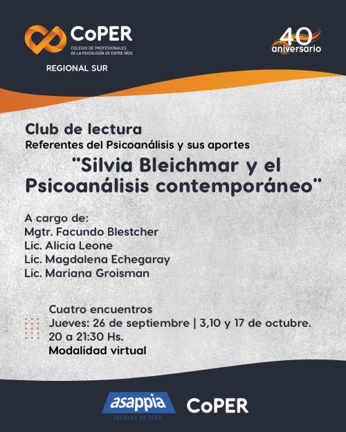 Reg Sur club de lectura flyer final