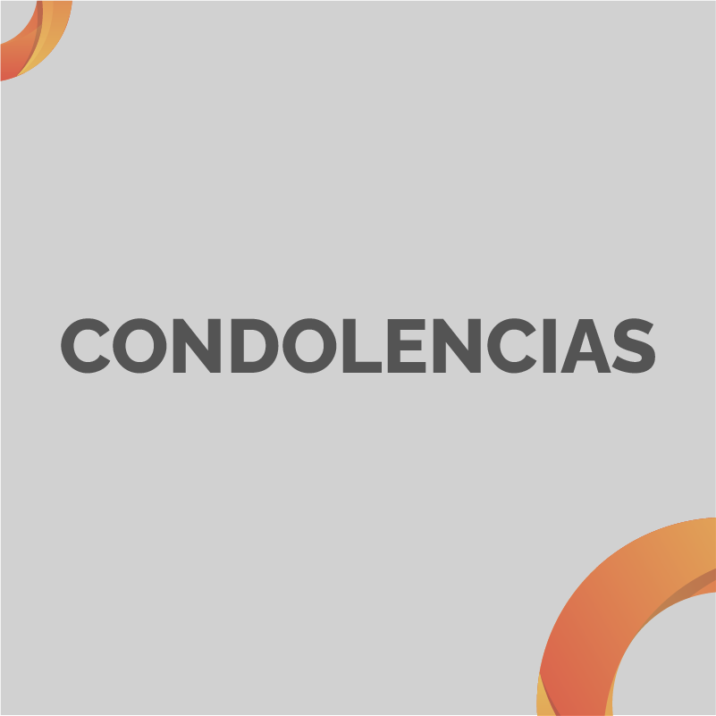 CONDOLENCIAS cuadrado
